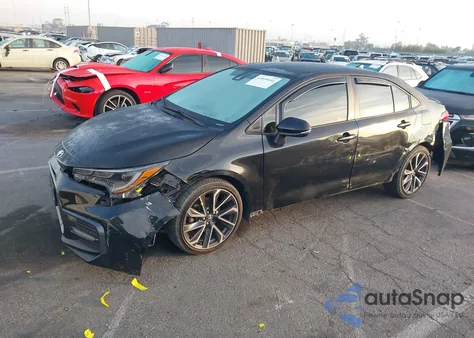 2020 Toyota Corolla Se from USA, damaged, VIN JTDS4RCE0LJ008719